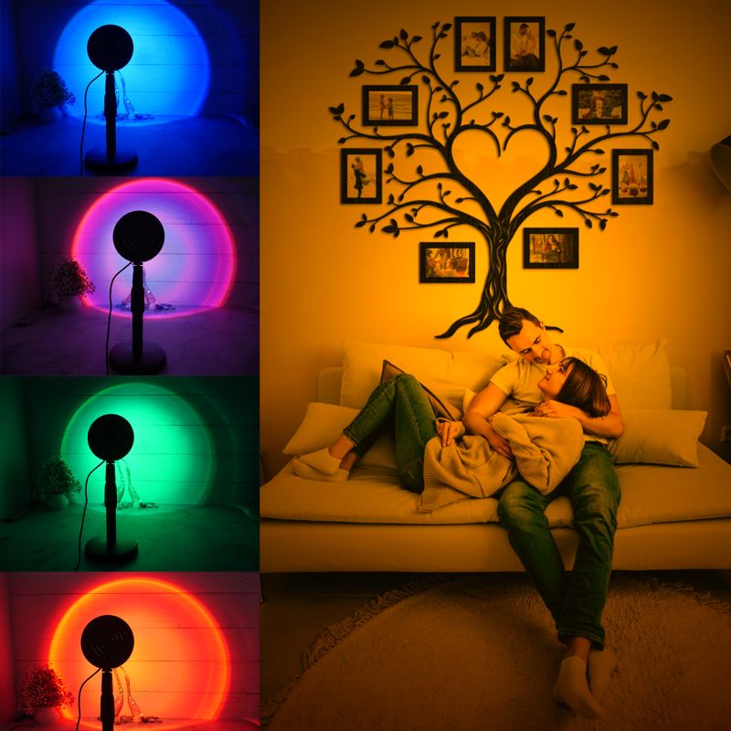 Sunset Lamp Projector 16 Color Changing Light with Remote Control